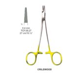 Tc-Crilewood Needle Holders 27Cm, 0.4Mm (Tcf.09.27)