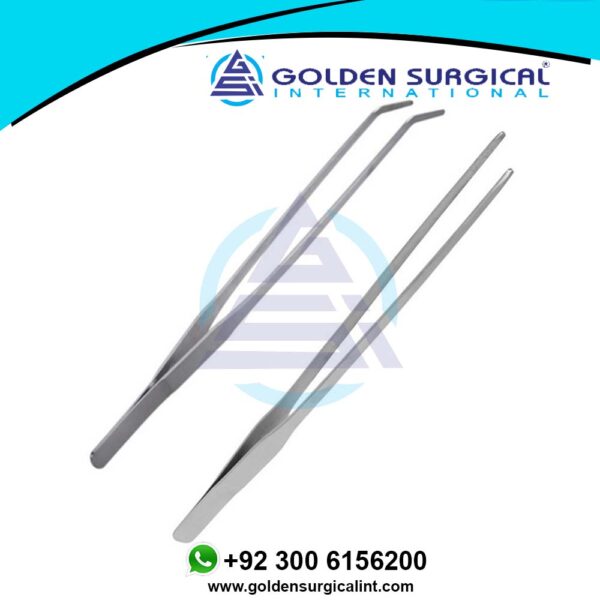 Stainless Steel Curved Aquarium Tweezers